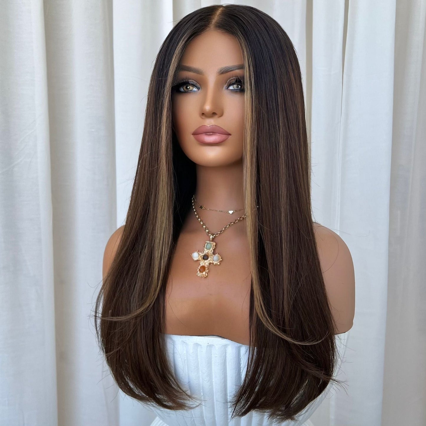 AURELIA | HD FULL LACE STRETCH CAP | M-L